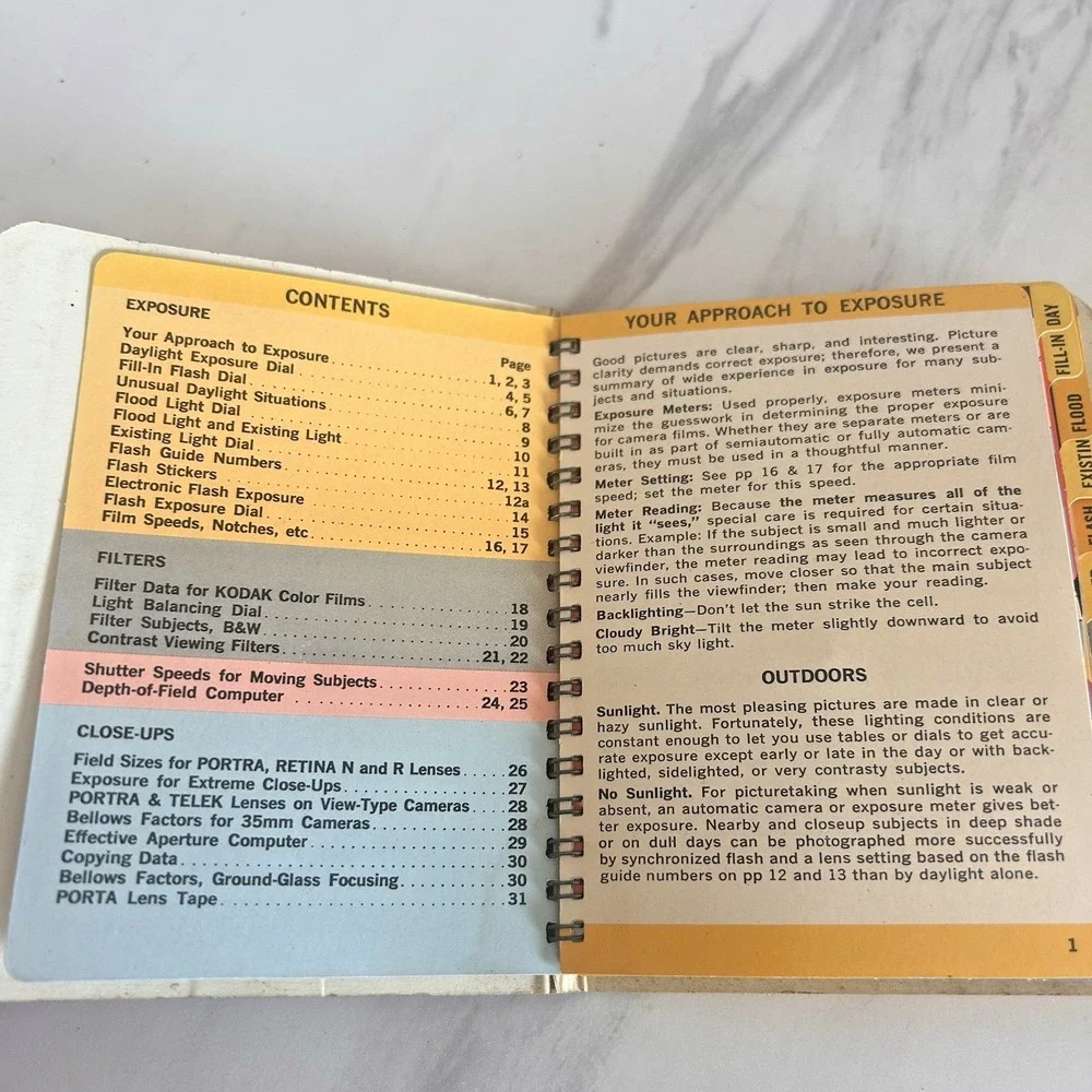 Vintage Kodak Master Photoguide for Still Picturetaking 1965 first printing BxPP